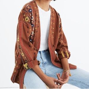 Rare Madewell embroidered jacket
